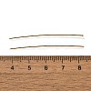 Brass Flat Head Pins KK-H502-01H-G-3
