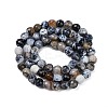Natural Fire Crackle Agate Beads Strands G-C082-A01-39-3