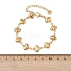 304 Stainless Steel Link Bracelets for Women BJEW-Z136-01G-3