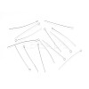 Tarnish Resistant 304 Stainless Steel Eye Pins LS-STAS-I097-089-04P-1