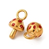 304 Stainless Steel Enamel Pendants STAS-Q363-10B-G-2