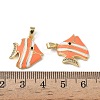 Brass Micro Pave Cubic Zirconia Pendants KK-F924-19B-G04-3
