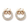 Micro Pave Cubic Zirconia Pendants KK-M102-09G-1