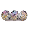Electroplate Glass Beads EGLA-N026-01A-P03-1