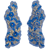 Polyester Embroidery Lace Cloth Patches AJEW-WH20070-069B-6