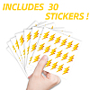 Self-Adhesive Paper Decorative Stickers DIY-WH0564-001-3