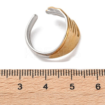304 Stainless Steel Finger Rings RJEW-P170-02C-G-1