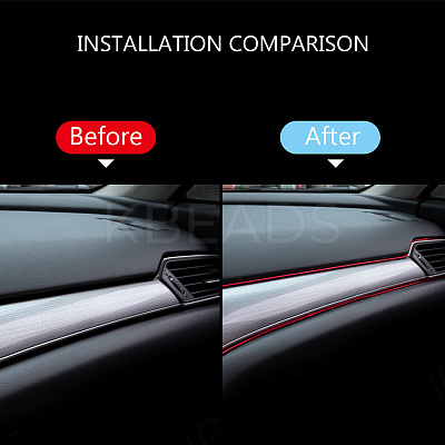 Car Interior Moulding Trim AJEW-GF0001-57A-1