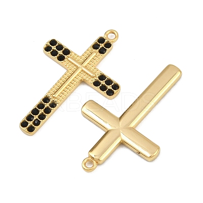 304 Stainless Steel Rhinestone Pendants STAS-P419-11G-01-1