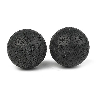 Natural Lava Rock Beads G-M358-01D-1