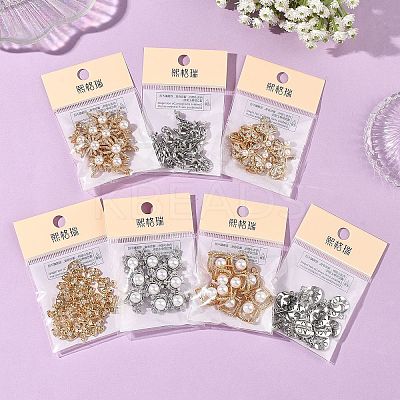 SHEGRACE Brass Micro Pave Clear Cubic Zirconia European Beads XGRQ4G919-685P-1