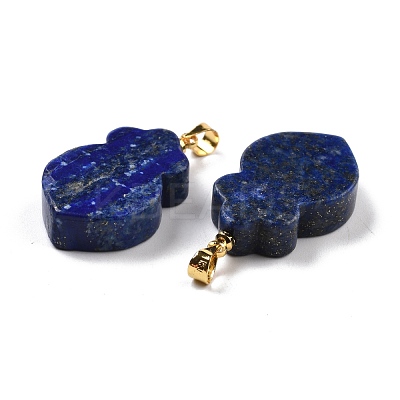 Natural Lapis Lazuli Pendants G-A203-02D-1