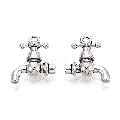 Tibetan Style Alloy Pendants TIBE-N014-30AS-1