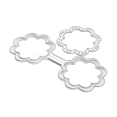 Flower Carbon Steel Cutting Dies Stencils DIY-P076-07-1