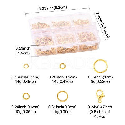 DIY Jewelry Making Findings Kit DIY-FS0009-91G-1