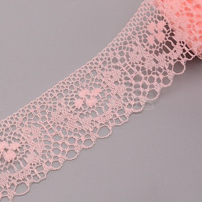 Polyester Lace Trim OCOR-WH0068-27-1