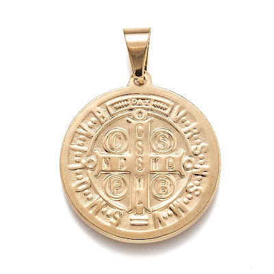 304 Stainless Steel Pendants STAS-J036-128G-1