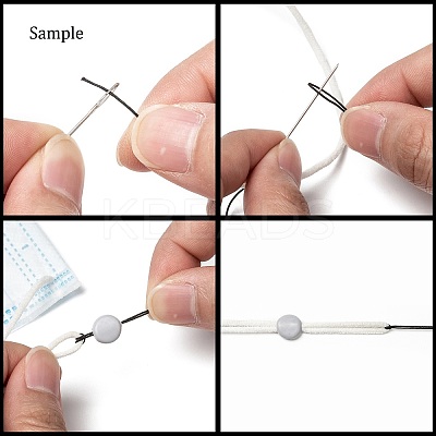 PVC Plastic Cord Lock for Mouth Cover LS-KY-K011-02-1