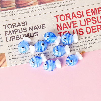 Handmade Lampwork Beads X-PW-WG75748-01-1