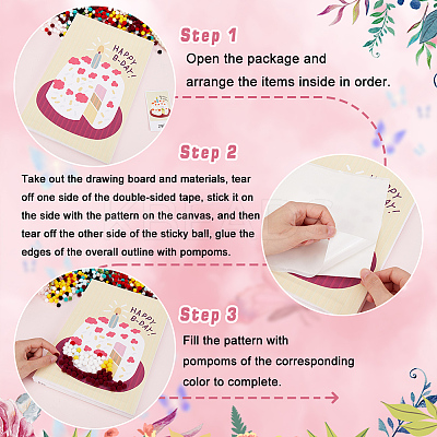 DIY Soft Balls Painting Kit for Children DIY-GF0010-13A-1