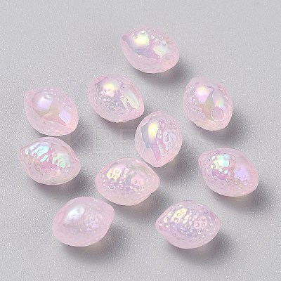 Plated Acrylic Lemon Bead LS-OACR-CJC0009-04C-1