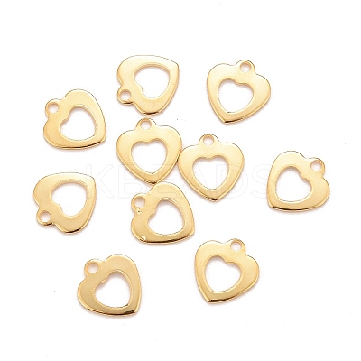 201 Stainless Steel Charms LS-STAS-K217-50C-G-1