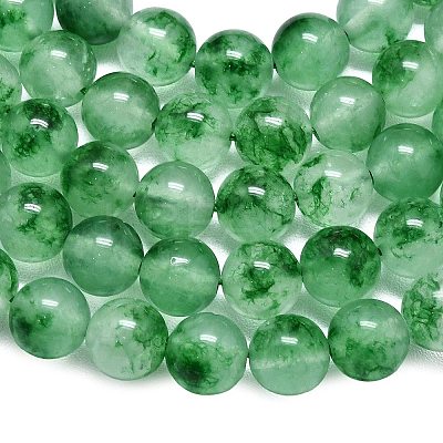Natural Malaysia Jade Beads Strands G-L645-C01-8mm-28-1
