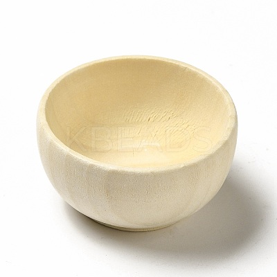 Unfinished Wood Bowls WOOD-E015-02-1