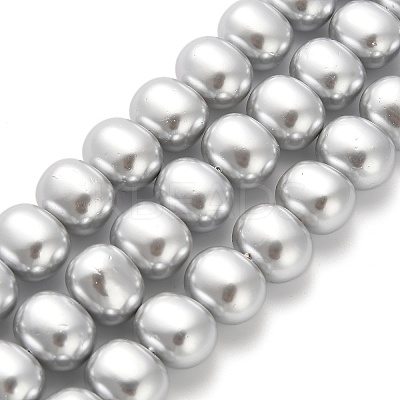 Shell Pearl Beads Strands BSHE-F013-01E-1