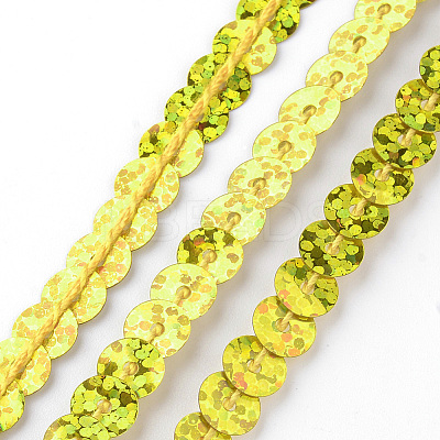 Eco-Friendly Plastic Paillette Beads PVC-Q092-6mm-A20-1