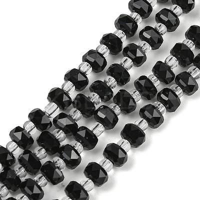Opaque Glass Beads Strands GLAA-P076-01C-07-1