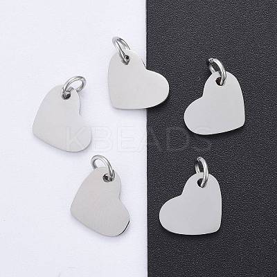 Anti-Tarnish 304 Stainless Steel Stamping Blank Tag Charms STAS-I311-19P-1