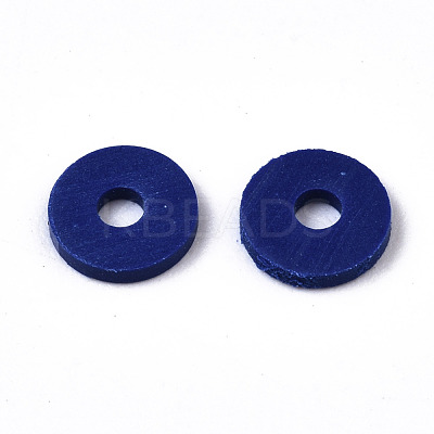 Handmade Polymer Clay Beads X-CLAY-Q251-6.0mm-53-1