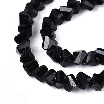 Opaque Glass Beads Strands LS-GLAA-N019-4mm-01-1