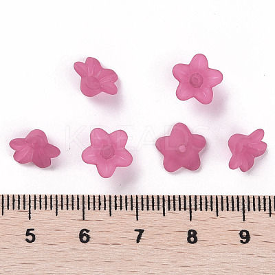 Transparent Acrylic Beads X-PL554-04-1