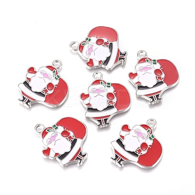 Alloy Enamel Pendants ENAM-P103-1-1