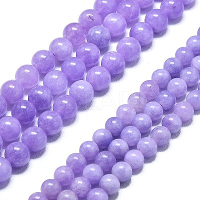 Natural Malaysia Jade Beads Strands G-L645-A01-6mm-05-1