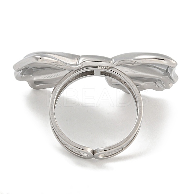 304 Stainless Steel Ring for Women RJEW-U014-15P-1