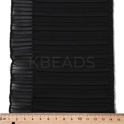 3 Yards Pleated Polyester Lace Ribbon OCOR-XCP0002-39-1