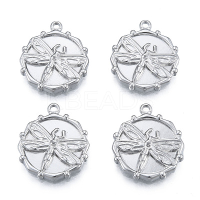 Non-Tarnish 304 Stainless Steel Pendants STAS-N098-207P-1