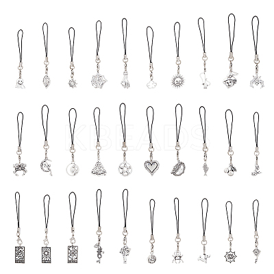 Fairy Tales Style Cell Phone Straps HJEW-FH0001-40-1