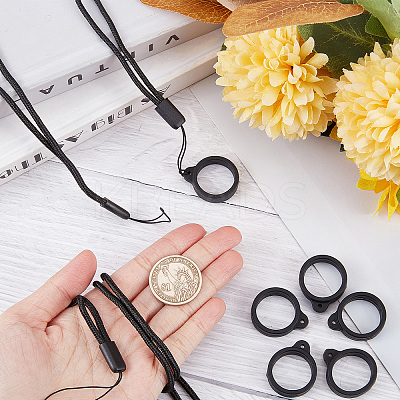 Portable Electronic Cigarette Anti-Lost Necklace Lanyard AJEW-WH0304-75B-1
