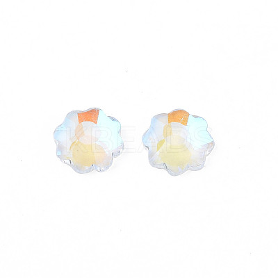 Glass Rhinestone Cabochons MRMJ-N027-016A-1