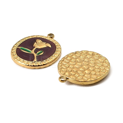 304 Stainless Steel Pendants STAS-I371-10G-02-1