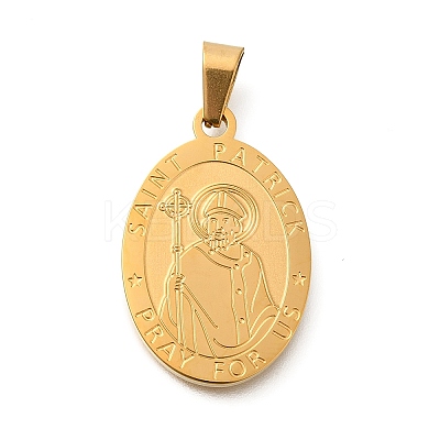 304 Stainless Steel Pendants STAS-K394-04G-08-1