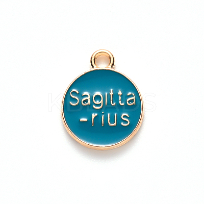 Alloy Enamel Pendants LS-X-ENAM-S124-01B-05F-1