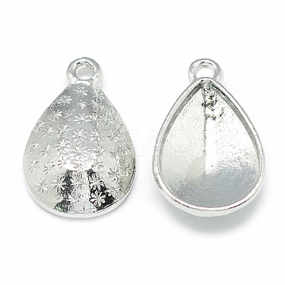 Alloy Pendant Rhinestone Settings X-PALLOY-T023-13P-1