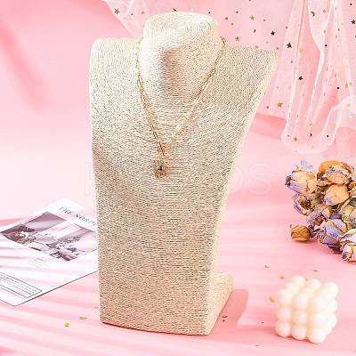 Stereoscopic Necklace Bust Displays LS-NDIS-N001-01C-1