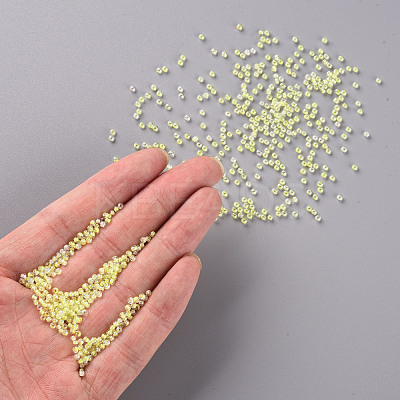 11/0 FGB Grade A Transparent Glass Seed Beads X-SEED-N001-F-239-1