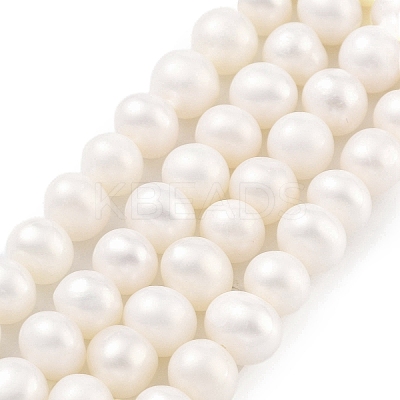 Natural Cultured Freshwater Pearl Beads Strands PEAR-C003-12E-1